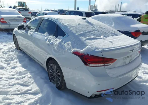 2016 Hyundai Genesis 3.8 из США, поврежденный, VIN KMHGN4JE2GU139014